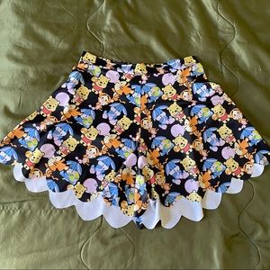 Black Milk Pooh and Friends Shorties size M